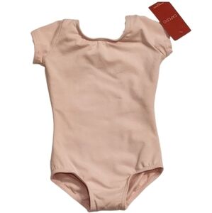 Capezio Classic Short Sleeve Leotard Pink‎ Size XSmall